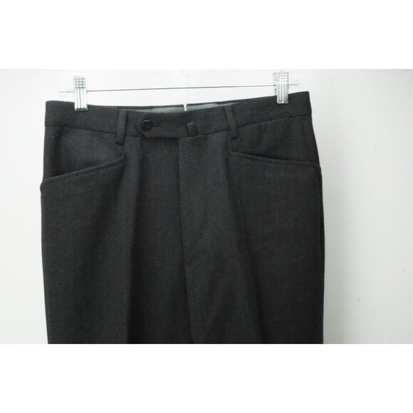Incotex Gray Woven Wool Dress Pants Trousers 46 EU Brand NEW